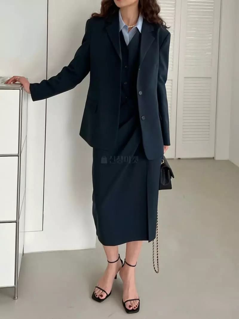 Mellor - Korean Women Fashion - #momslook - Single Jacket