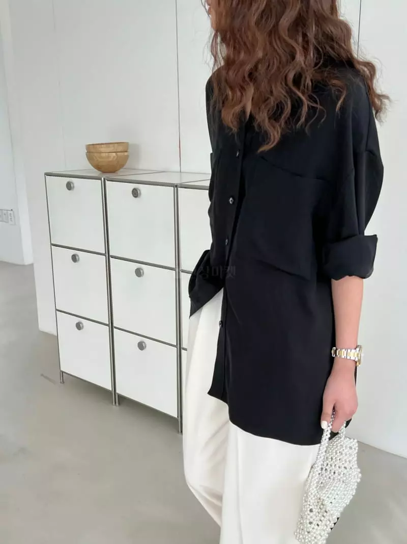 Mellor - Korean Women Fashion - #thelittlethings - Over Shirt - 4