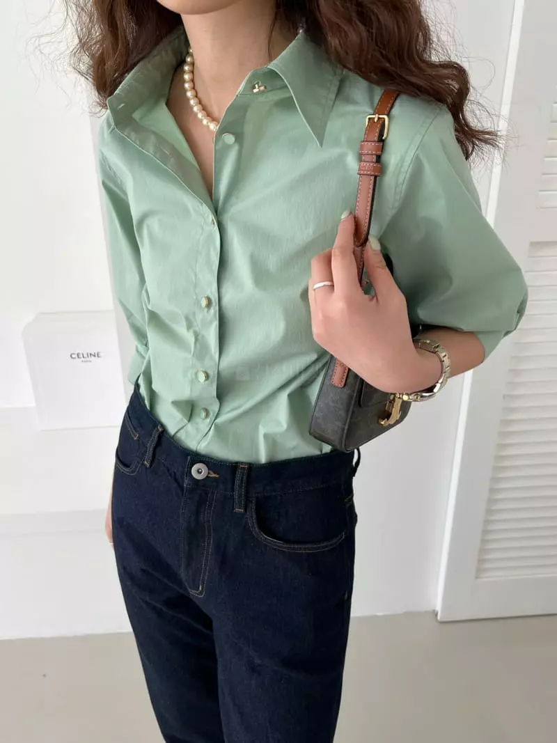 Mellor - Korean Women Fashion - #romanticstyle - Ray Blouse