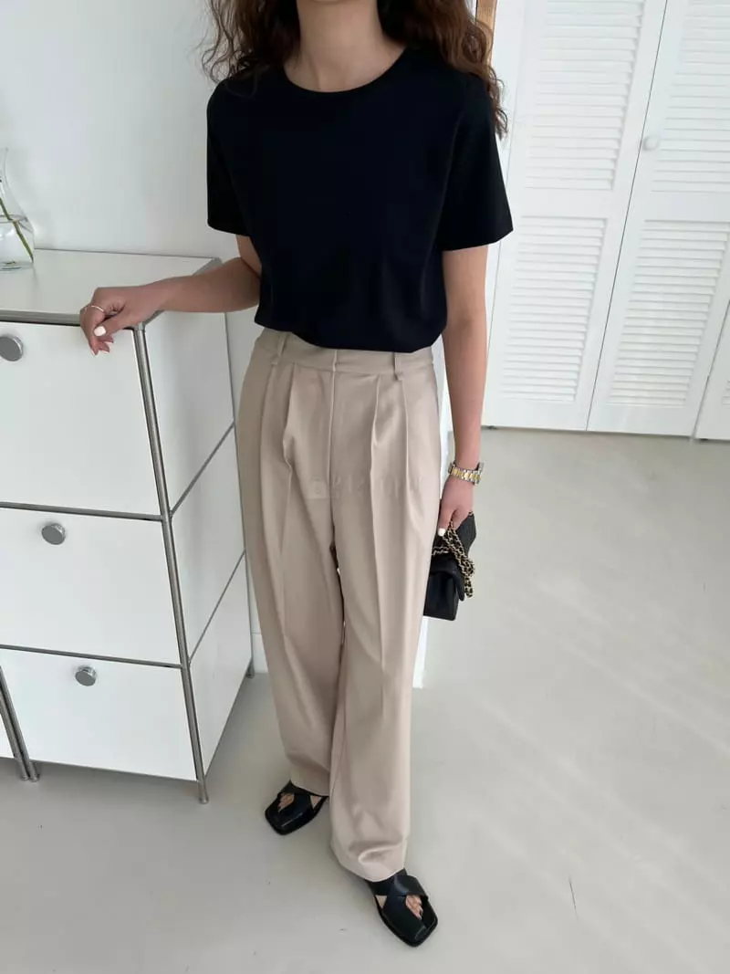 Mellor - Korean Women Fashion - #shopsmall - Bijo Pants - 4