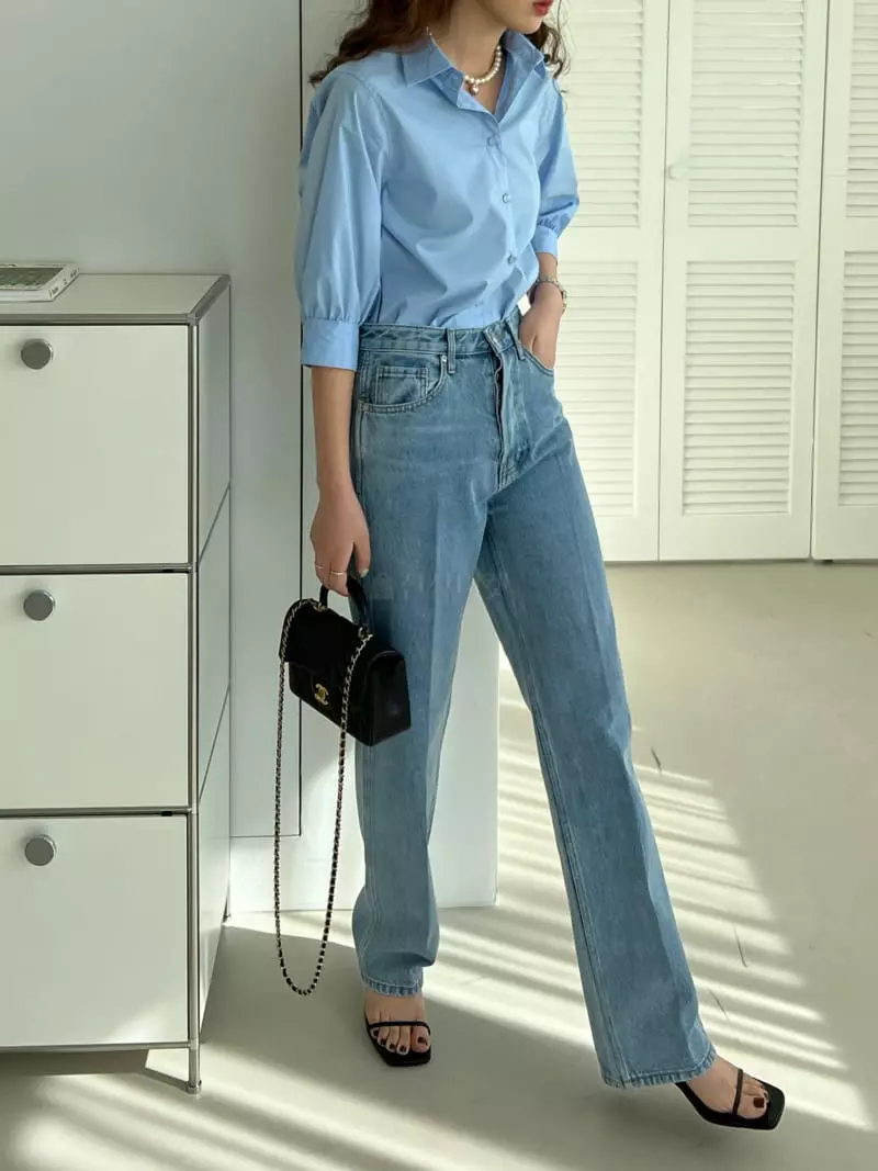 Mellor - Korean Women Fashion - #thatsdarling - Ray Blouse - 3