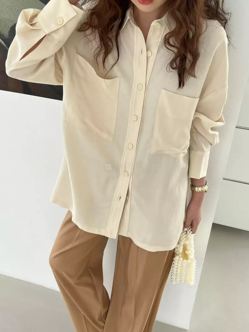 Mellor - Korean Women Fashion - #thelittlethings - Over Shirt - 3
