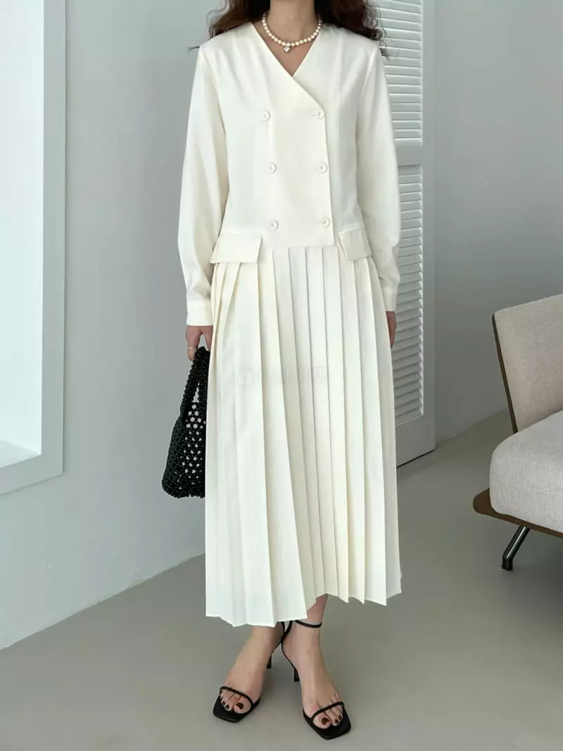 Mellor - Korean Women Fashion - #womensfashion - Milk One-piece - 3