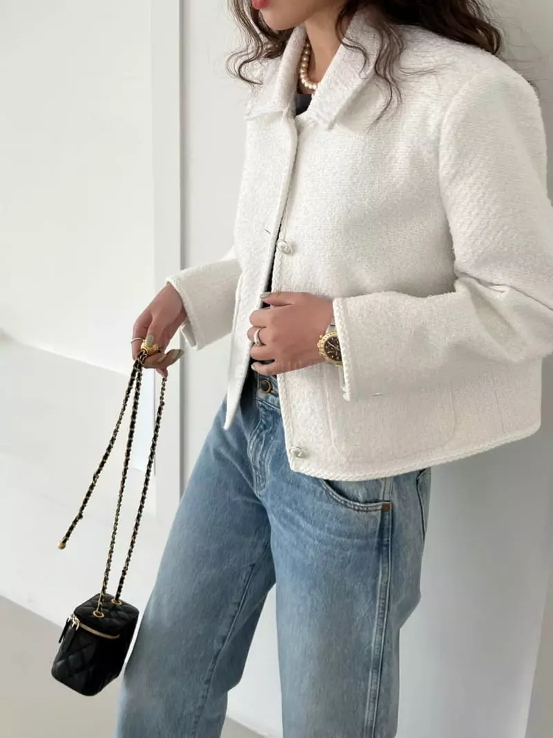 Mellor - Korean Women Fashion - #momslook - Pentone Jacket - 4