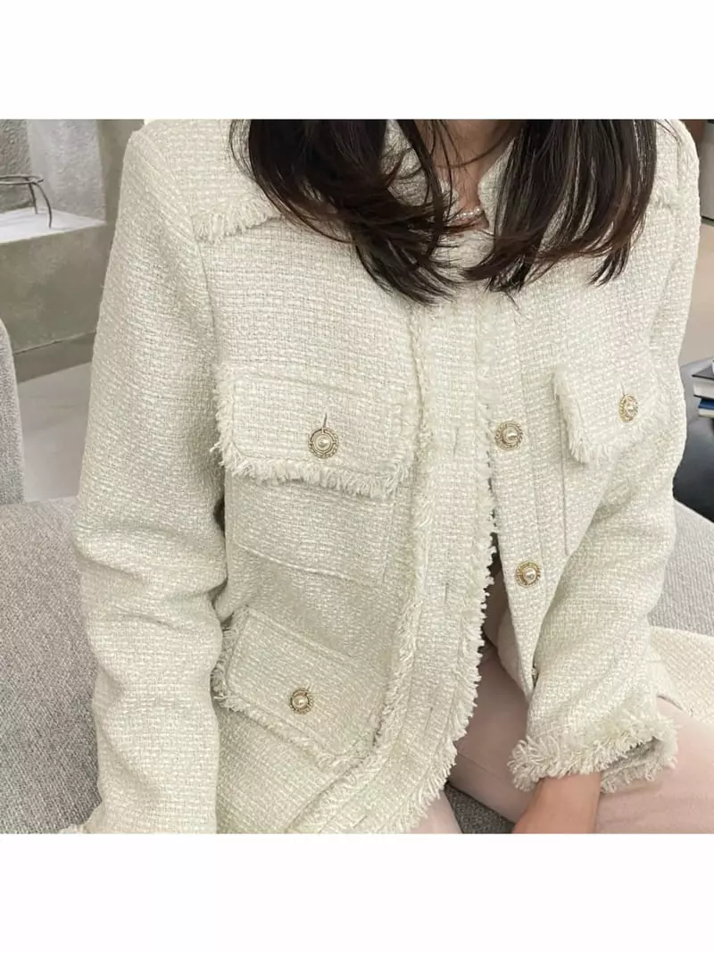 Mer - Korean Women Fashion - #momslook - Jennifer Stamen Pocket One-piece - 3