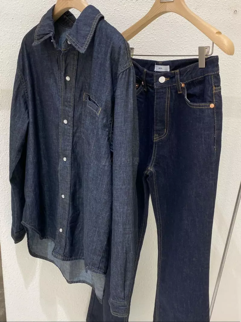 Mer - Korean Women Fashion - #momslook - Seven Denim Pants - 3