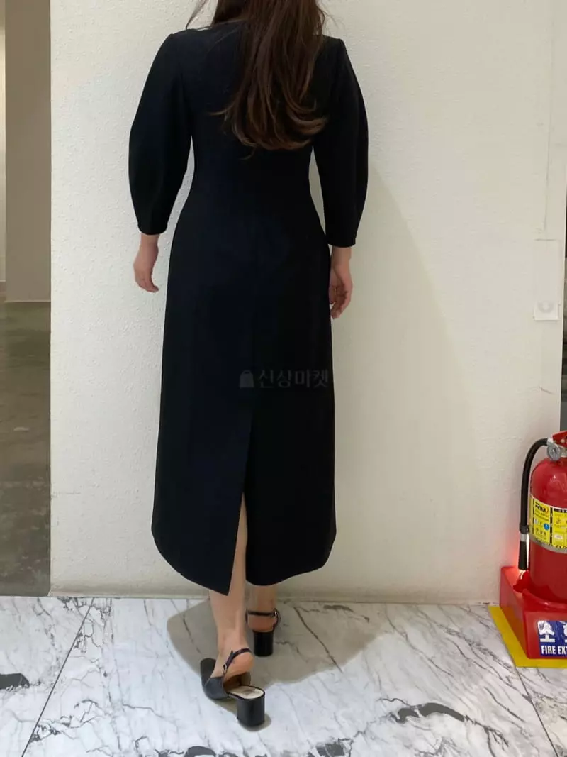 Mer - Korean Women Fashion - #momslook - Square Neck One-piece - 3