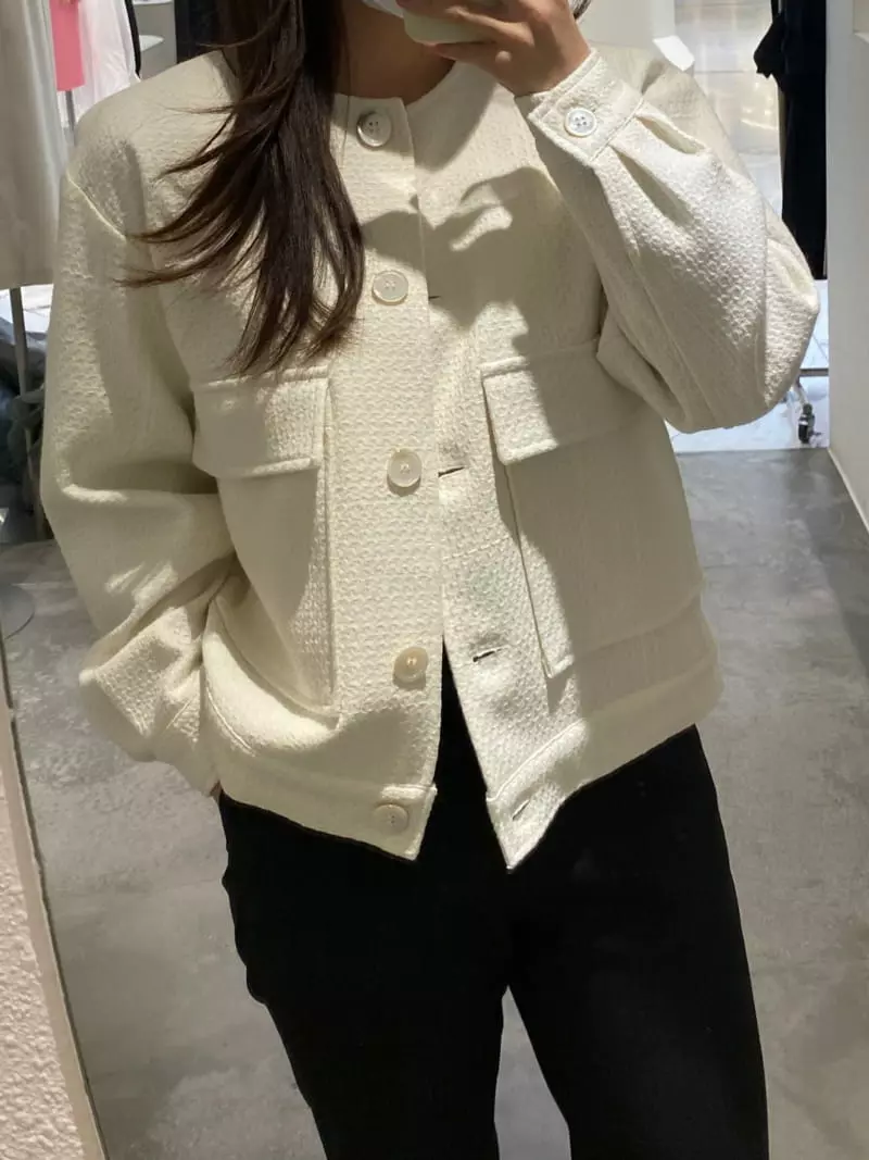 Mer - Korean Women Fashion - #womensfashion - Rayro Pocket Jacket - 3