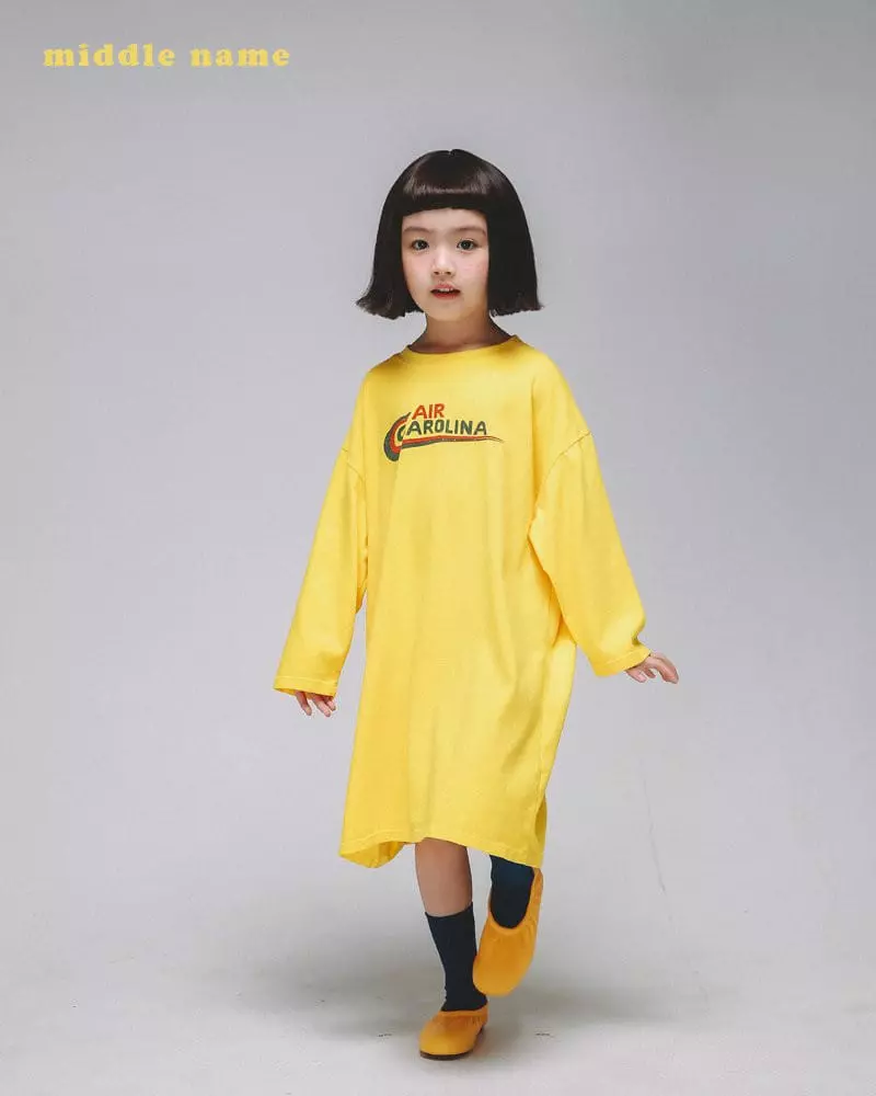 Middle Name - Korean Children Fashion - #kidzfashiontrend - AIR Long One-piece - 4