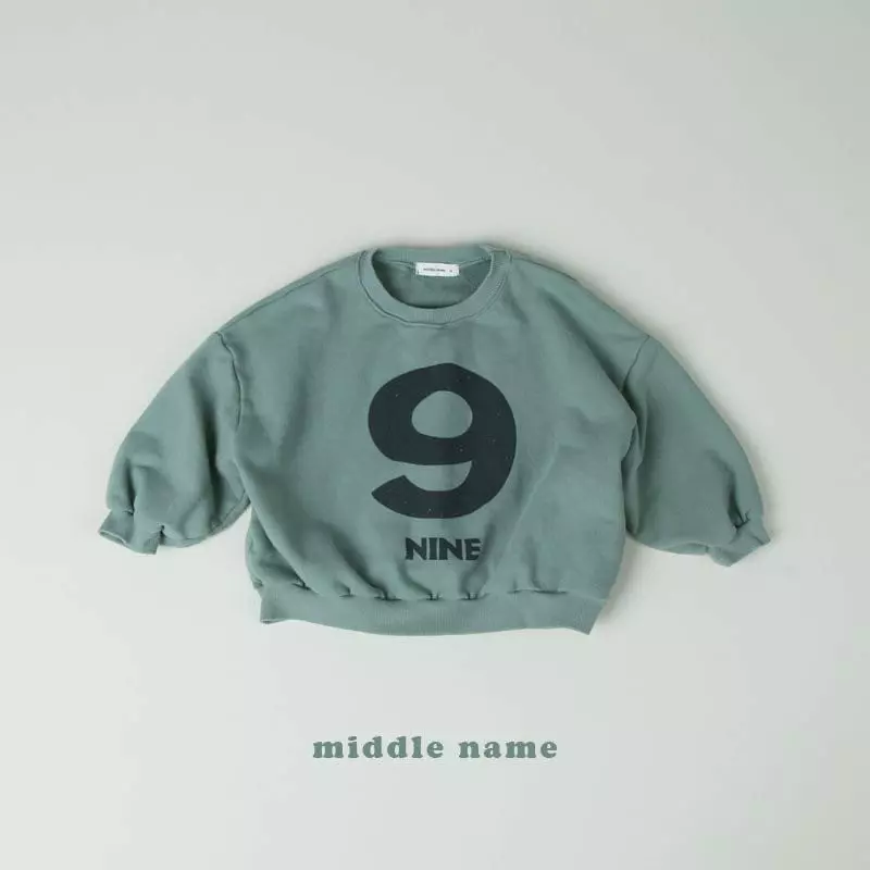 Middle Name - Korean Children Fashion - #childofig - Nine Sweatshirt - 11