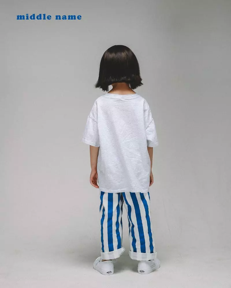 Middle Name - Korean Children Fashion - #childrensboutique - Stripes Pants - 9
