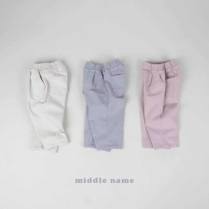 Middle Name - Korean Children Fashion - #designkidswear - Gogo Cotton Pants - 9