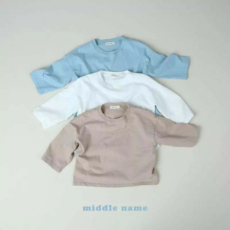 Middle Name - Korean Children Fashion - #designkidswear - Crop Tee - 12