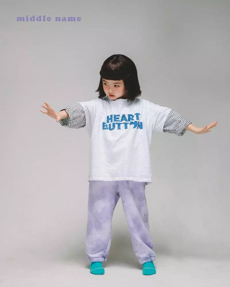 Middle Name - Korean Children Fashion - #designkidswear - Small Stripes Tee - 8