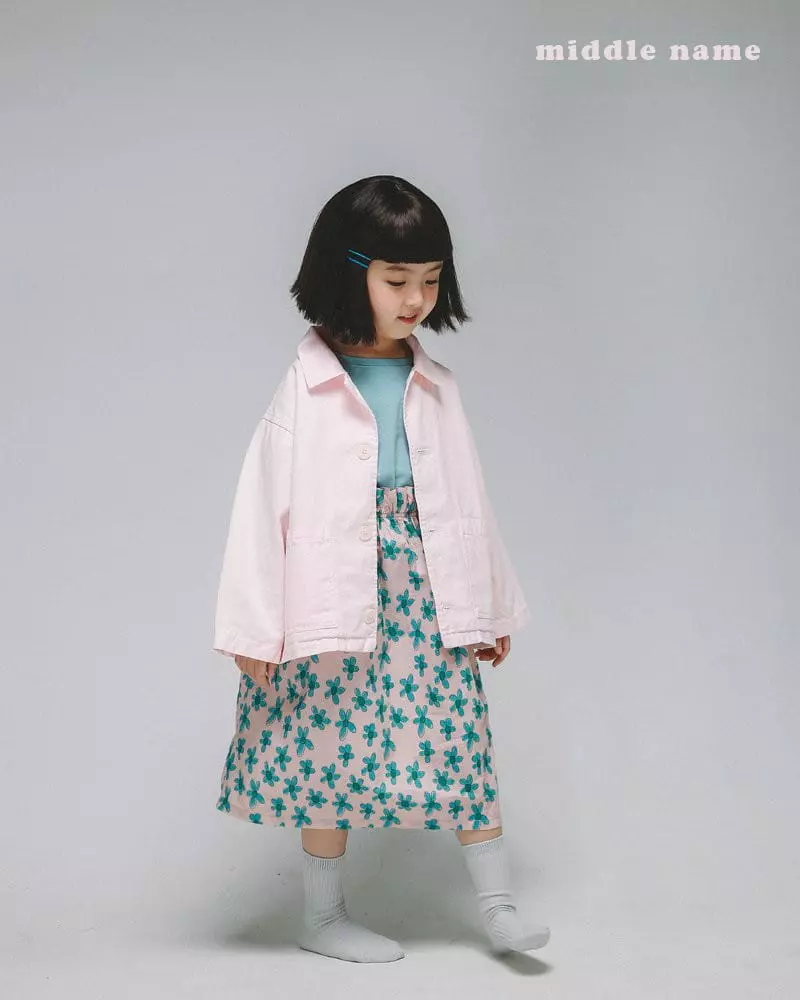 Middle Name - Korean Children Fashion - #discoveringself - Daily Tee - 12