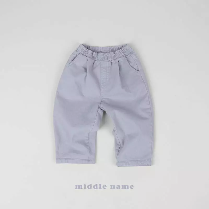 Middle Name - Korean Children Fashion - #kidsshorts - Gogo Cotton Pants - 12