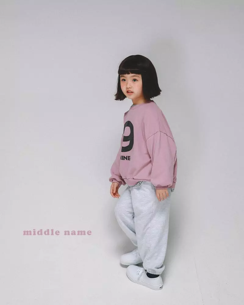 Middle Name - Korean Children Fashion - #kidsstore - Nine Sweatshirt - 3