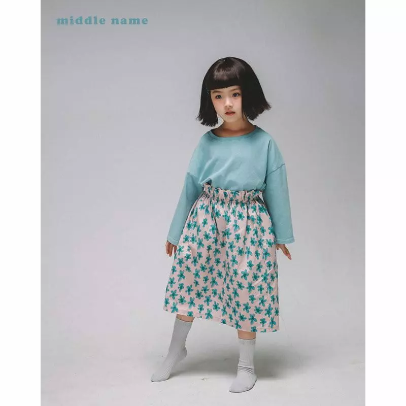 Middle Name - Korean Children Fashion - #kidsstore - Daily Tee