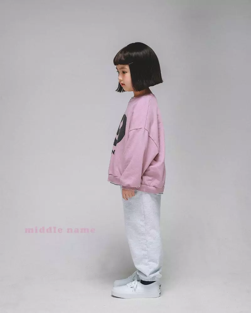 Middle Name - Korean Children Fashion - #kidsstore - Nine Sweatshirt - 4