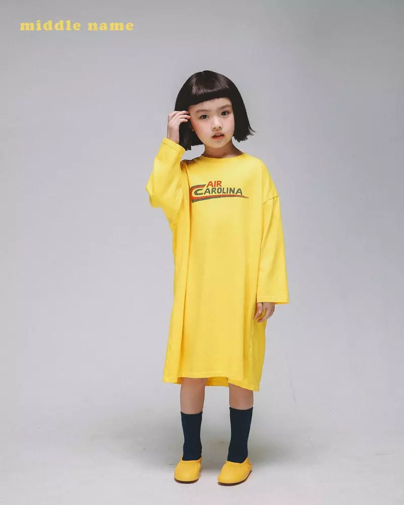 Middle Name - Korean Children Fashion - #kidzfashiontrend - AIR Long One-piece - 3