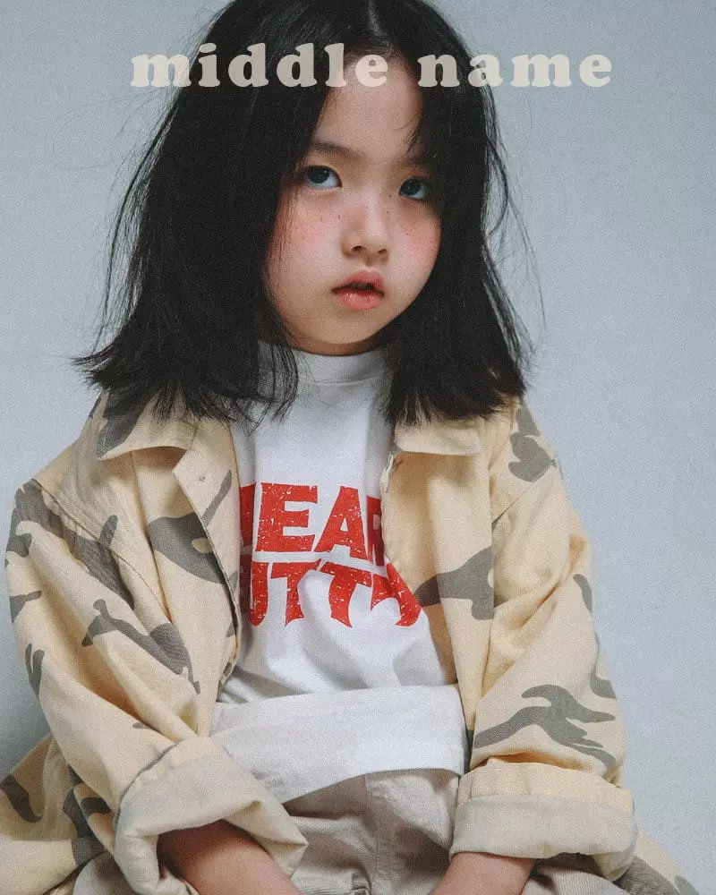 Middle Name - Korean Children Fashion - #littlefashionista - Camo Jacket - 12