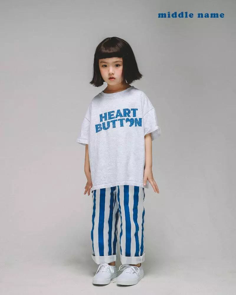 Middle Name - Korean Children Fashion - #stylishchildhood - Stripes Pants - 7