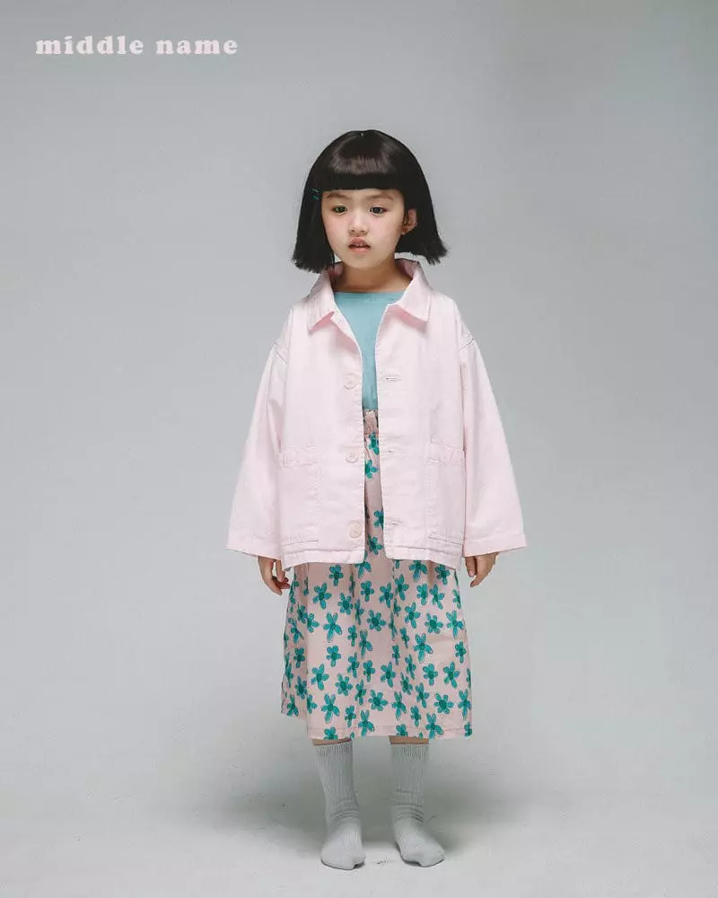 Middle Name - Korean Children Fashion - #todddlerfashion - Flower Leave Skirt - 11