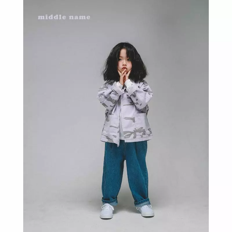 Middle Name - Korean Children Fashion - #toddlerclothing - Camo Jacket