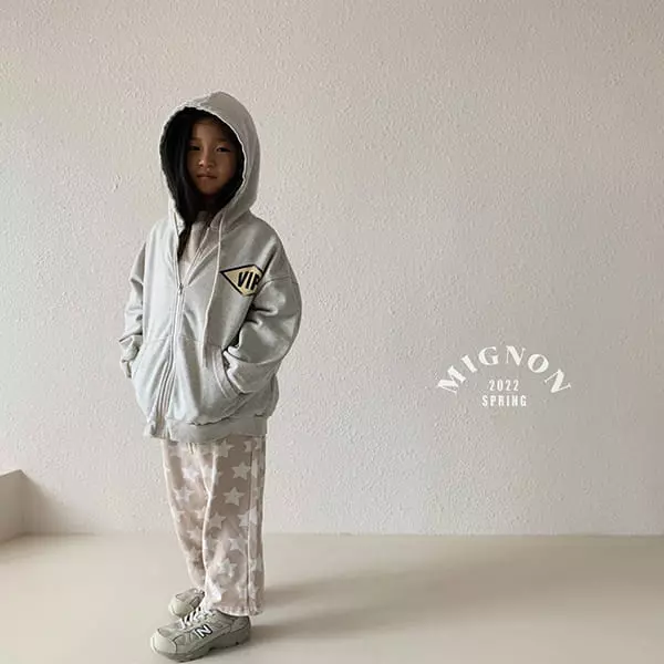 Mignon - Korean Children Fashion - #Kfashion4kids - VIP Hoody Zip-up - 2