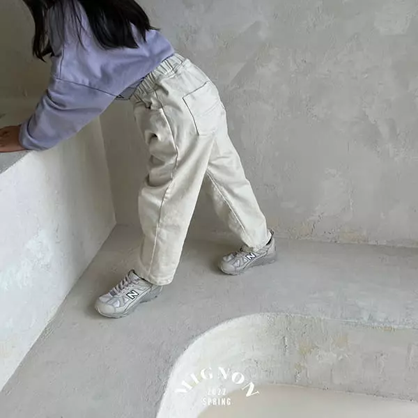 Mignon - Korean Children Fashion - #Kfashion4kids - Color Span Pants - 9