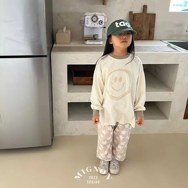 Mignon - Korean Children Fashion - #childrensboutique - Happy Smile Tee - 5