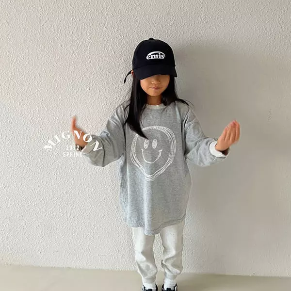 Mignon - Korean Children Fashion - #discoveringself - Happy Smile Tee - 7