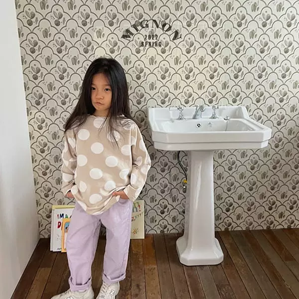 Mignon - Korean Children Fashion - #discoveringself - Big Dot Tee - 3