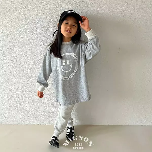 Mignon - Korean Children Fashion - #fashionkids - Happy Smile Tee - 8