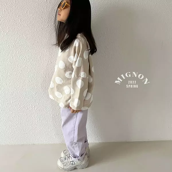 Mignon - Korean Children Fashion - #kidzfashiontrend - Big Dot Tee - 7