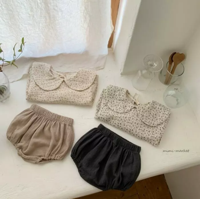 Mimi Market - Korean Baby Fashion - #smilingbaby - Better Top Bottom Set - 4