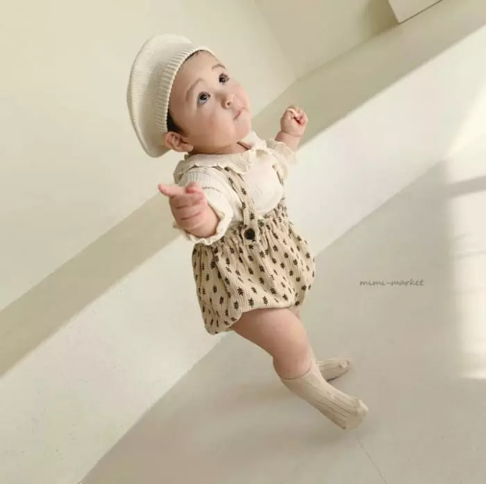 Mimi Market - Korean Baby Fashion - #babyboutique - Arum Dungarees - 7