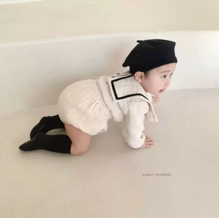 Mimi Market - Korean Baby Fashion - #babyboutiqueclothing - Twill Top Bottom Set - 7