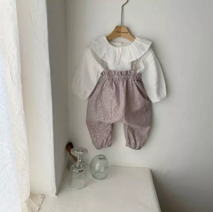 Mimi Market - Korean Baby Fashion - #babyboutiqueclothing - Pole Dungarees - 2