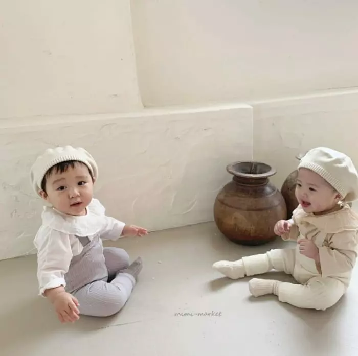 Mimi Market - Korean Baby Fashion - #babyboutiqueclothing - Cozy Dungarees - 2