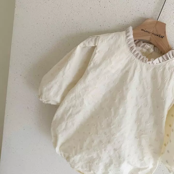 Mimi Market - Korean Baby Fashion - #babyboutiqueclothing - Veloure Bodysuit - 7