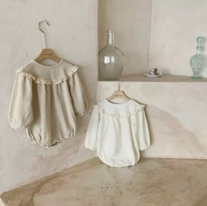 Mimi Market - Korean Baby Fashion - #babyclothing - Buzz Frill Bodysuit