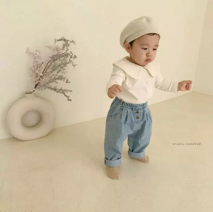 Mimi Market - Korean Baby Fashion - #babyclothing - My Collar Tee - 6