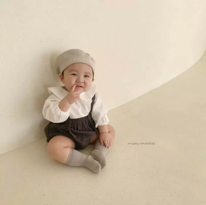 Mimi Market - Korean Baby Fashion - #babyboutiqueclothing - Stitch Dungarees - 4