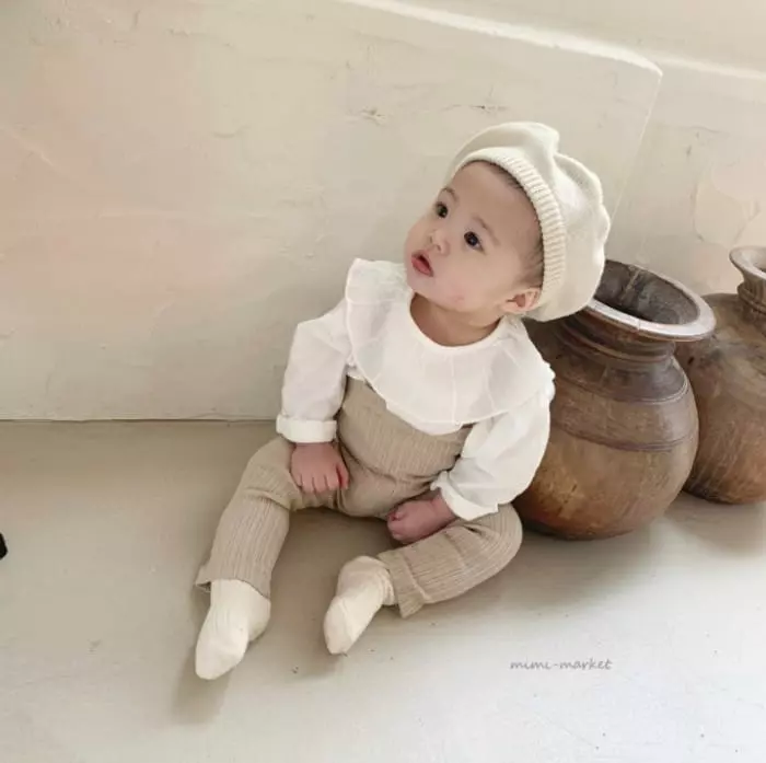 Mimi Market - Korean Baby Fashion - #babyclothing - Cozy Dungarees - 3