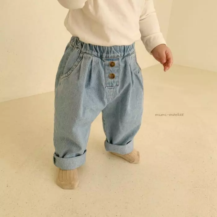 Mimi Market - Korean Baby Fashion - #babyclothing - Dunim Pintuck Pants