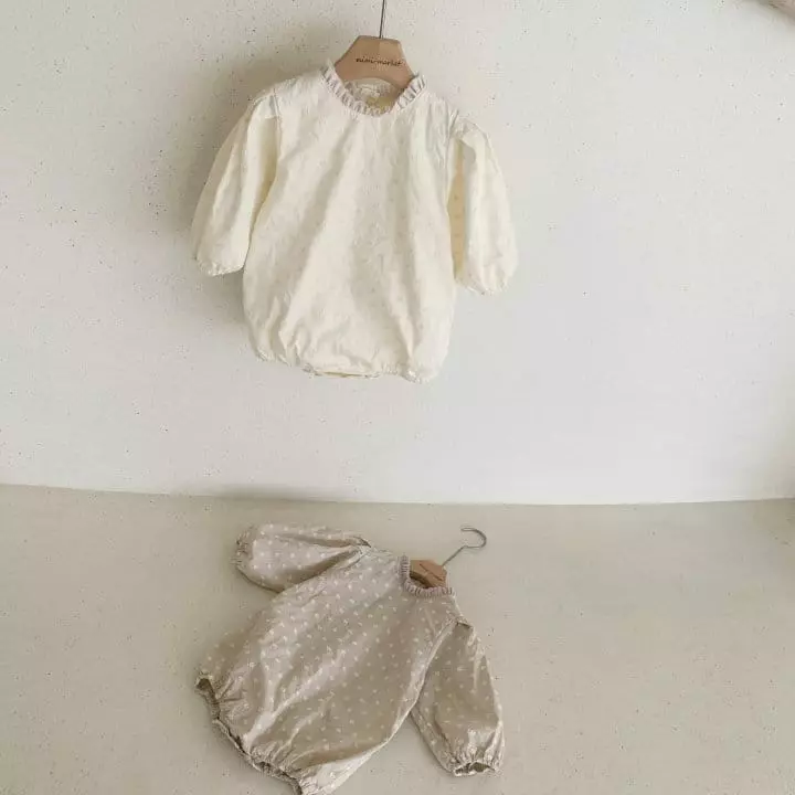 Mimi Market - Korean Baby Fashion - #babyclothing - Veloure Bodysuit - 8