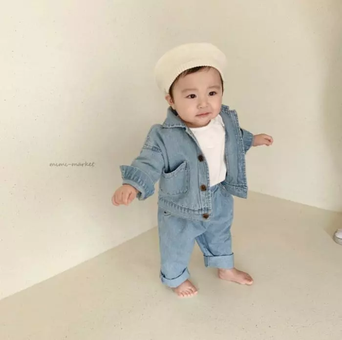 Mimi Market - Korean Baby Fashion - #babyfashion - Wanny Denim Jacket