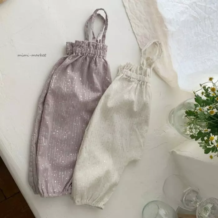Mimi Market - Korean Baby Fashion - #babyfever - Pole Dungarees - 5
