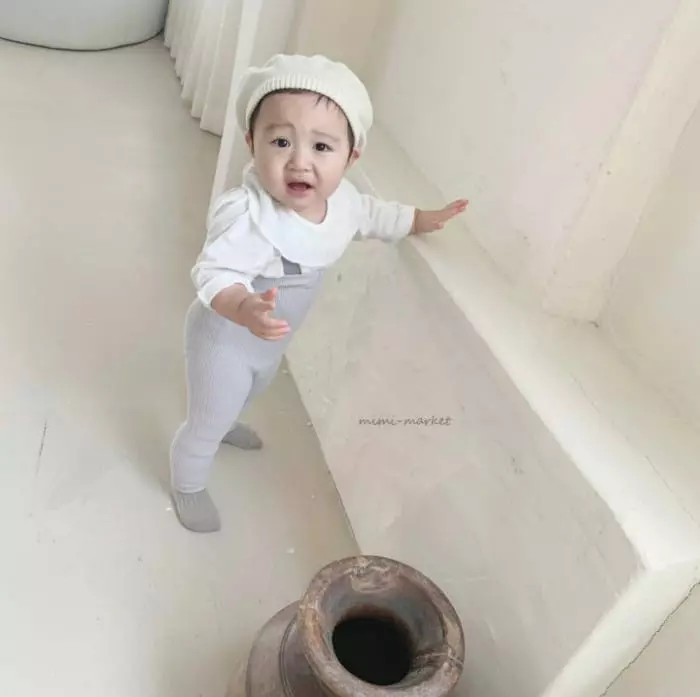 Mimi Market - Korean Baby Fashion - #babyfever - Cozy Dungarees - 5
